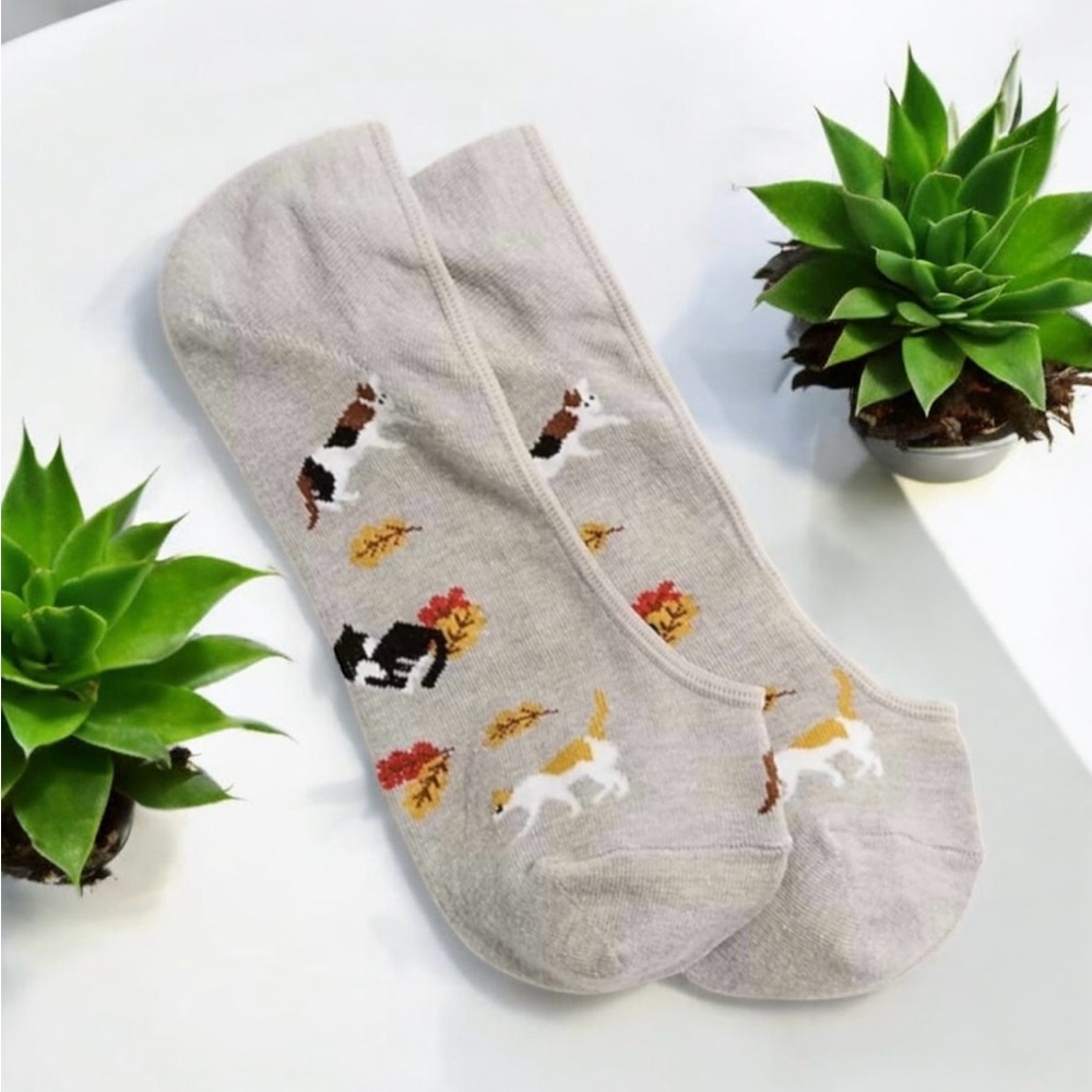 🆕J. Crew “Cat” No Show  Socks